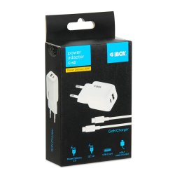 Vggladdare Ibox ILUC42W Vit 33 W (1 antal)