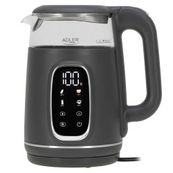 Vattenkokare Adler AD 1305gs Gr Silvrig 2200 W 1,7 L