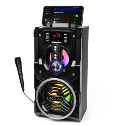 Brbar Bluetooth Hgtalare SQUEAK SQ1000 Svart 20 W