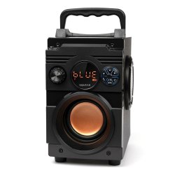 Brbar Bluetooth Hgtalare SQUEAK SQ1001 Svart 20 W