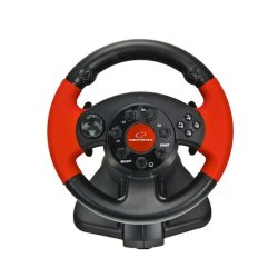Racing-ratt Esperanza EG103 Pedaler Svart Rd PC PlayStation 3 P