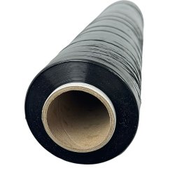 Bubbelpapper Folia stretch czarna 23mic 3.00 Svart 50 cm