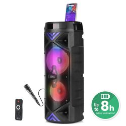 Brbar Bluetooth Hgtalare Media Tech MT3182 Svart 50 W