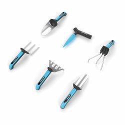 Kit med verktygssats fr trdgrdsarbete Cellfast Energo Rostfri