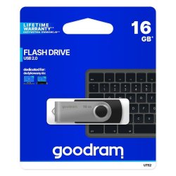 USB-minne GoodRam UTS2 Svart Silvrig 16 GB 5 MB/s-20 MB/s (1 ant