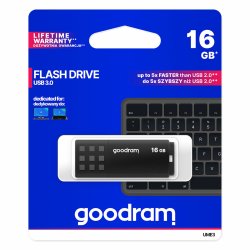 USB-minne GoodRam UME3 Svart 16 GB (1 antal)