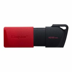 USB-minne Kingston Exodia M Nyckelkedja Rd Svart 128 GB