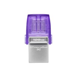 Minnessticka Kingston DTDUO3CG3/128GB Svart Purpur Stl 128 GB D