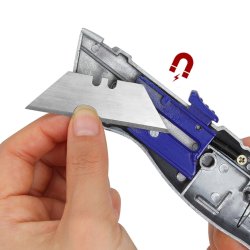 Brytbladskniv Workpro Sk5 Silvrig Aluminium