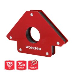 Magnetisk svetsvinkel Workpro 5" 12,5 cm