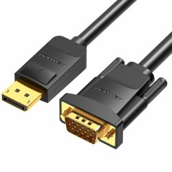 DisplayPort till VGA Adapter Vention HBLBJ Svart 5 m