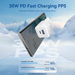 Vggladdare Vention FEQL0-EU 30 W