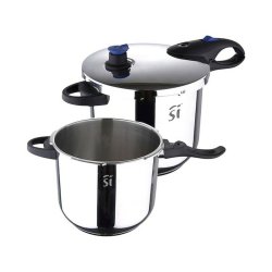 Tryckkokare, set San Ignacio Rostfritt stl 4 L 5,5 L  22 cm