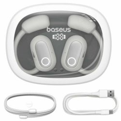 Hrlurar med Mikrofon Baseus A00073200213-00 Vit