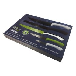 Knivset San Ignacio green sg4165 Rostfritt stl Gr