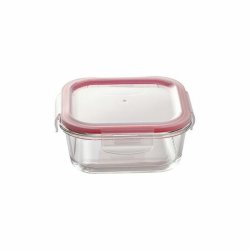 Lunchldor, set Bergner Walking Anywhere Borosilikatglas cuadrad