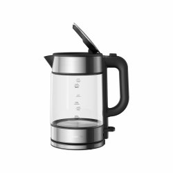Vattenkokare Xiaomi BHR7423EU Svart Transparent Silvrig Rostfrit
