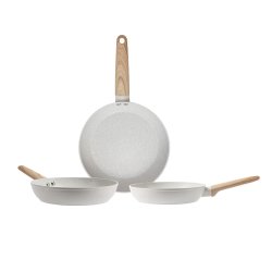 Stekpanneset San Ignacio Krm  18 x 4 cm  22 x 5 cm  26 x 5 c