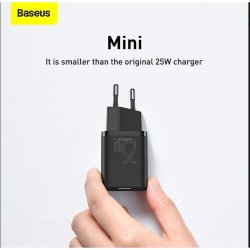 Vggladdare Baseus TZCCSUP-L01 Svart