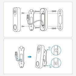 Smart interntelefon med video Reolink (24 V) (12 - 24 V)