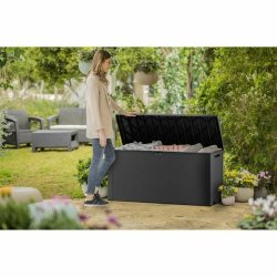 Utomhus Brst Keter Emily Mrkgr Harts Plast (118 x 45 x 58 cm)