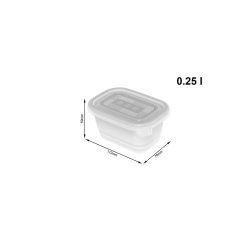 Cat Feeder Rotho Transparent (6 antal)