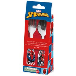 Bestick-set Spider-Man CZ11342 Rostfritt stl Multicolour 2 Dela