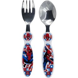 Bestick-set Spider-Man CZ11342 Rostfritt stl Multicolour 2 Dela