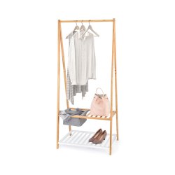 Hattstll Domopak Living Skostll Bambu 70 x 45 x 160 cm
