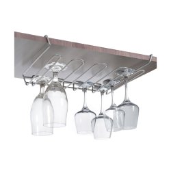 Glashllare Metaltex My-crystal 38 x 26 x 7 cm Metall upp till c