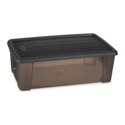 Lda med lock Stefanplast Elegance Gr 19,5 x 11,5 x 33 cm 5 L