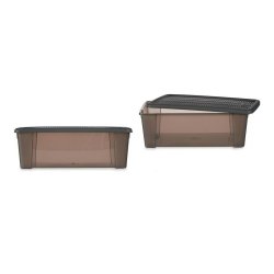 Lda med lock Stefanplast Elegance Gr 19,5 x 11,5 x 33 cm 5 L