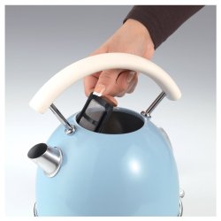 Vattenkokare Ariete 2877/05 1,7 L 2000W Bl� Vit Celeste Rostfrit