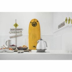 Vattenkokare DeLonghi Vit Rostfritt st�l 1,7 L 2000 W