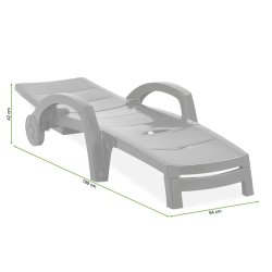 Ednyek Shaf Ocean Antracitgr 100 x 74 x 42 cm