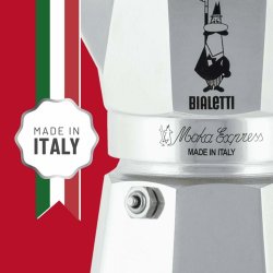 Italiensk Kaffepanna Bialetti 0001161 Silvrig 60 ml