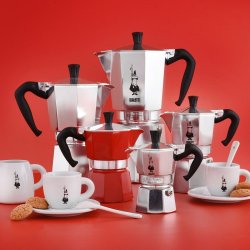 Italiensk Kaffepanna Bialetti 0001167/MR Silvrig