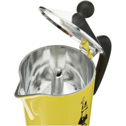 Italiensk Kaffepanna Bialetti Rainbow Gul Jaune Metall 6 Koppar