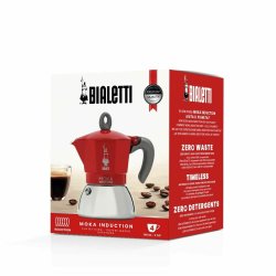 Italiensk Kaffepanna Bialetti 0006944/NP Rd Metall Aluminium 15