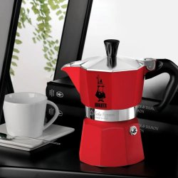 Italiensk Kaffepanna Bialetti Winter Wonderland Rd Silvrig Alum