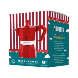 Italiensk Kaffepanna Bialetti Winter Wonderland Rd Silvrig Alum