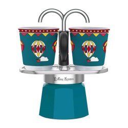 Italiensk Kaffepanna Bialetti Mini Express Winter Wonderland Tur