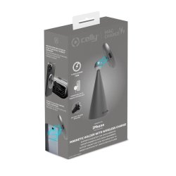 Trdls laddare Celly Svart 15 W