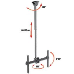 Takfste fr TV Techly ICA-CPLB 946L 70" 37"