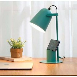 Skrivbordslampa iTotal COLORFUL Grn Turkos Metall 35 cm