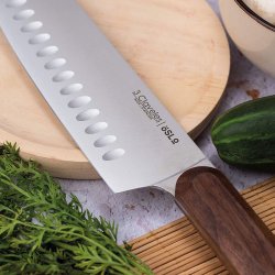Santokukniv 3 Claveles Oslo Rostfritt stl 17,5 cm