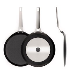 Stekpanna fr Crpes Valira 4656/25  28 cm Svart Aluminium