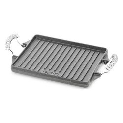 Grillplatta Vaello Rektangulr Gr Gjutjrn (27 x 21 cm)