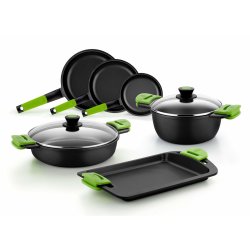 Stekbord BRA A121459 Svart Metall Aluminium  28 cm