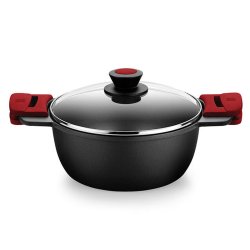Kastrull med glaslock BRA A410324